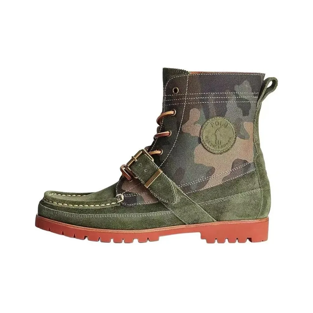 Polo Ralph Lauren Ranger Ankle Boots Men's Green