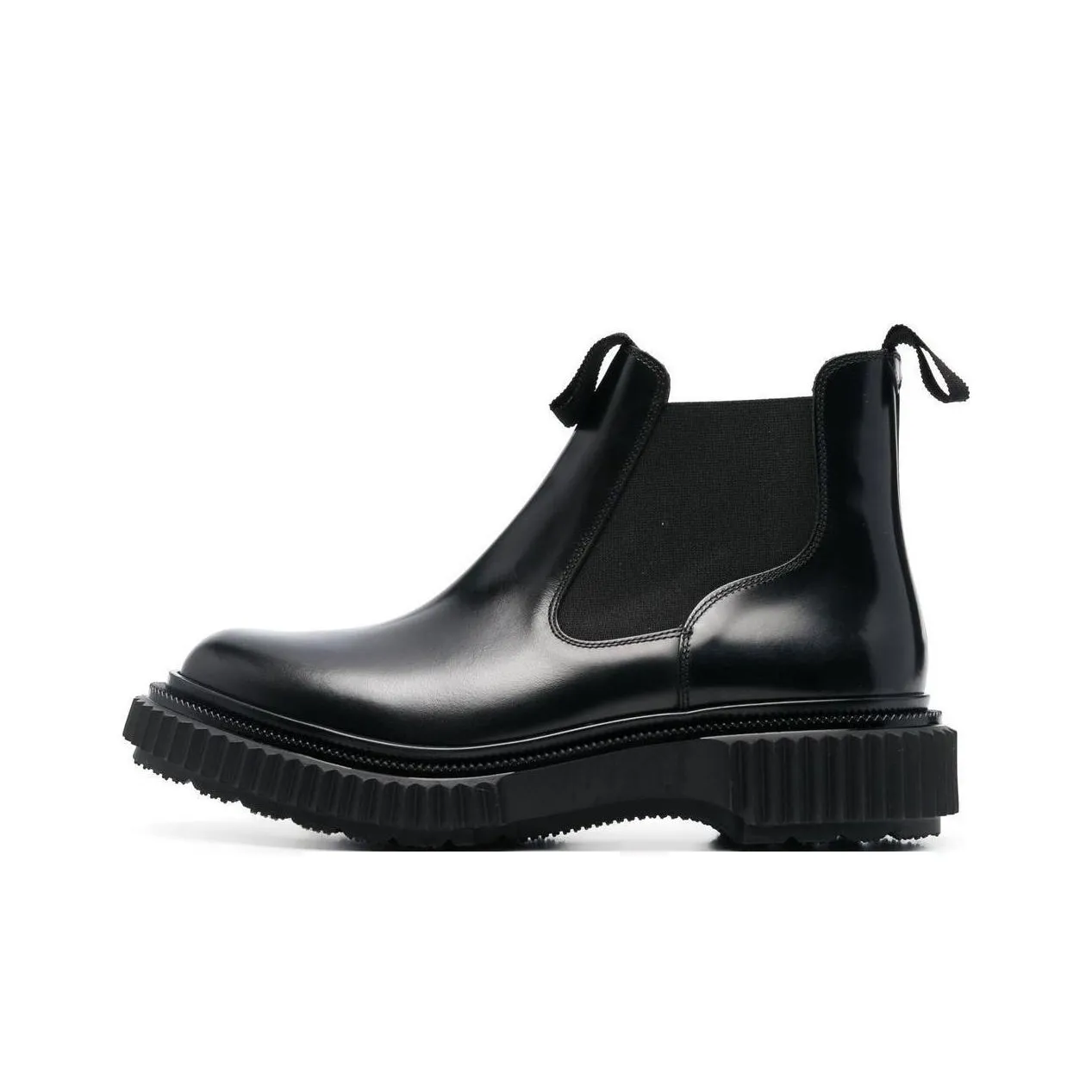 ADIEU PARIS Polished-leather Ankle Boots