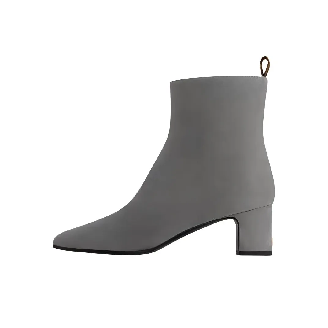 LOUIS VUITTON Donna Ankle Boots 5.5cm Women's Gray