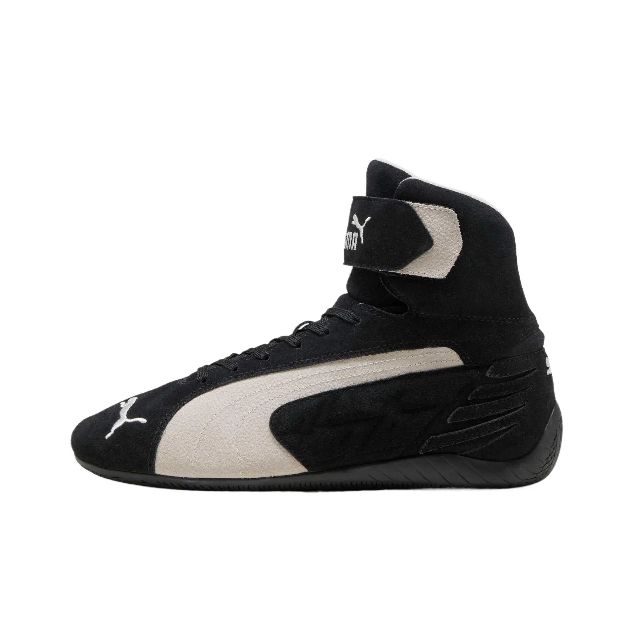 PUMA Износостойкий Высокий Топ Casual Унисекс Черный