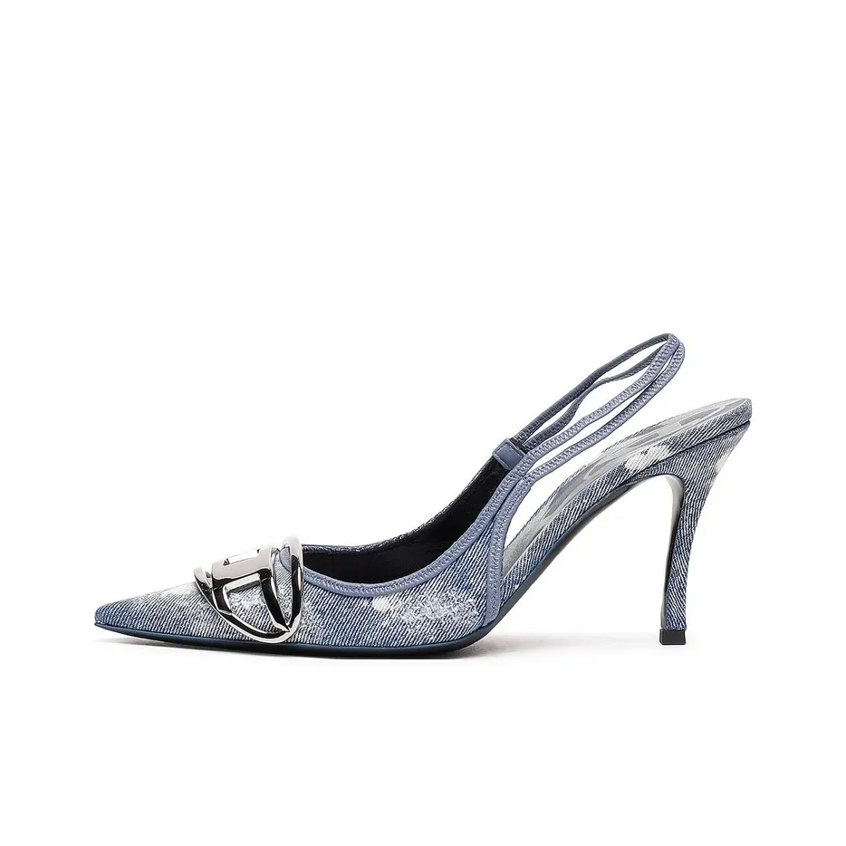 DIESEL D Venus Pointed Toe Slingback Pumps