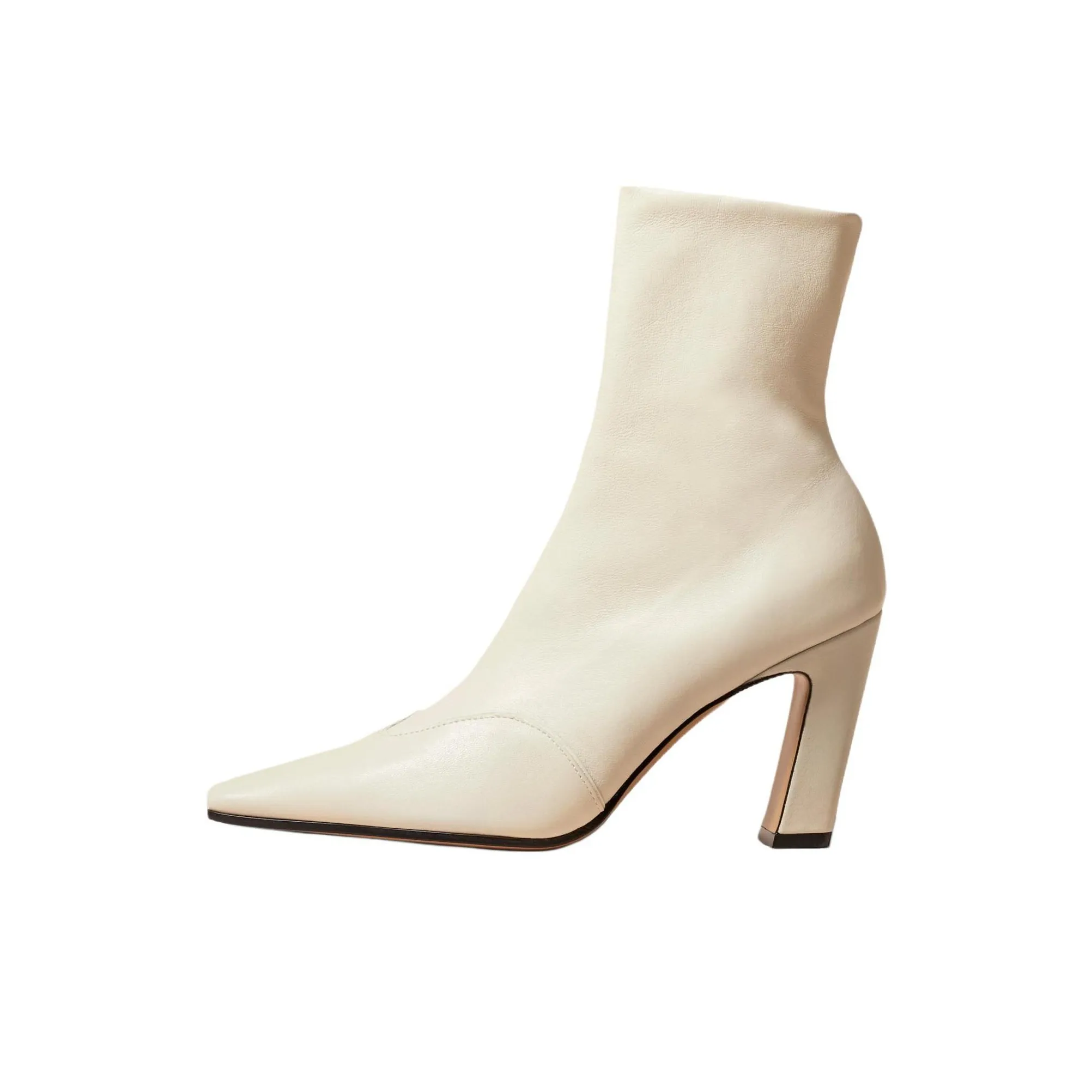 KHAITE Nevada Square Toe Ankle Boots Women's