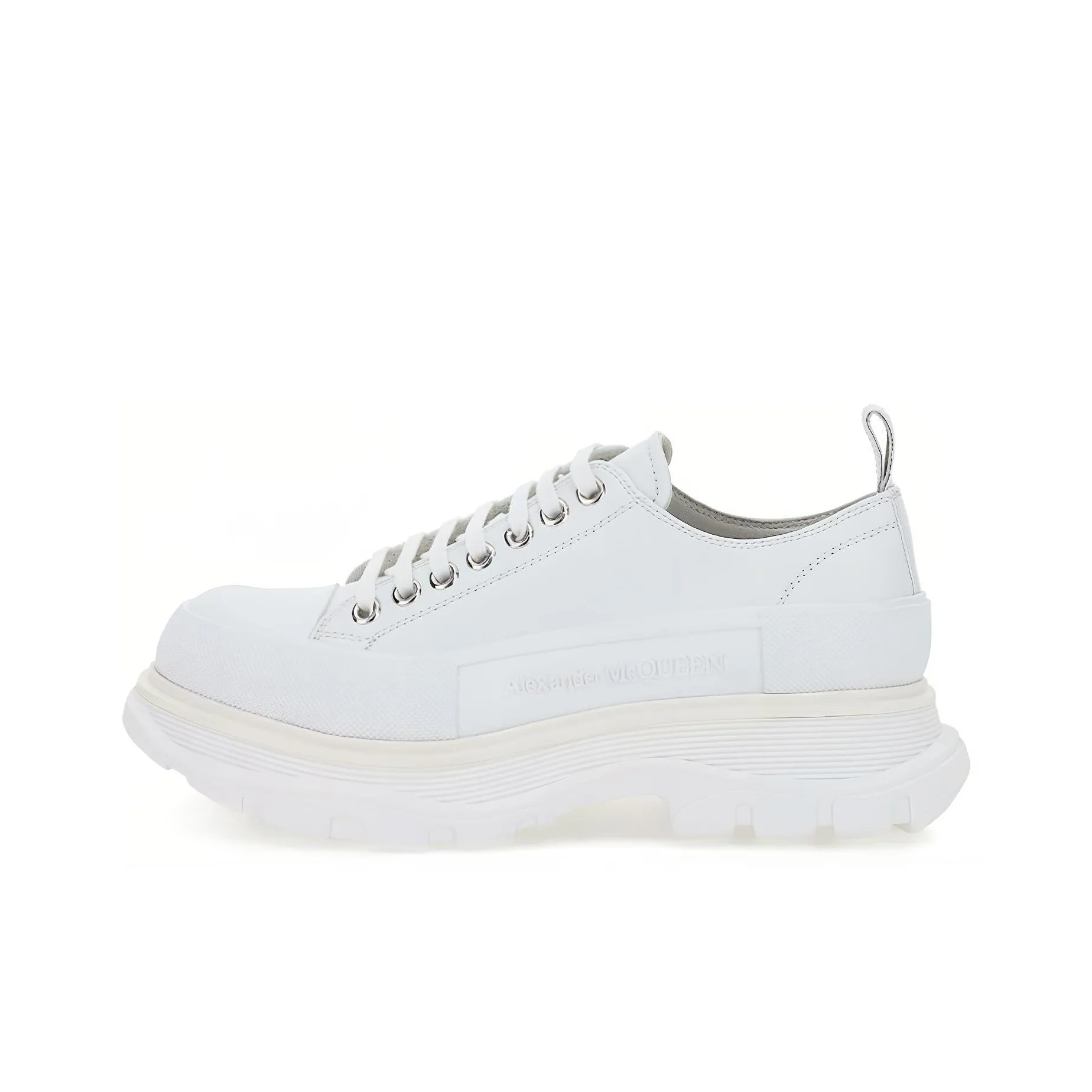 Alexander McQueen Tread Slick Low Lace Up 'White'