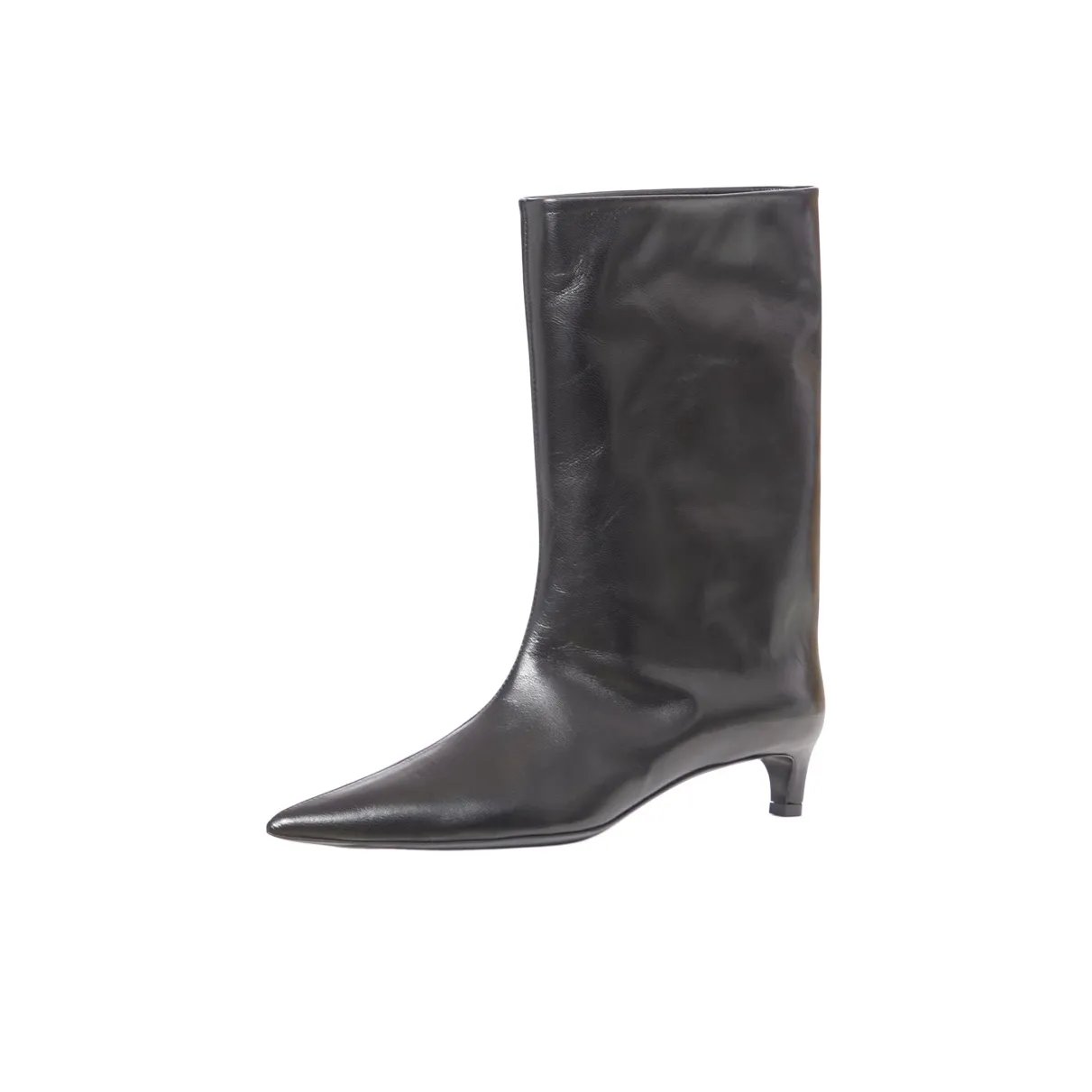 JIL SANDER Ankle Boots 4cm Women's Black