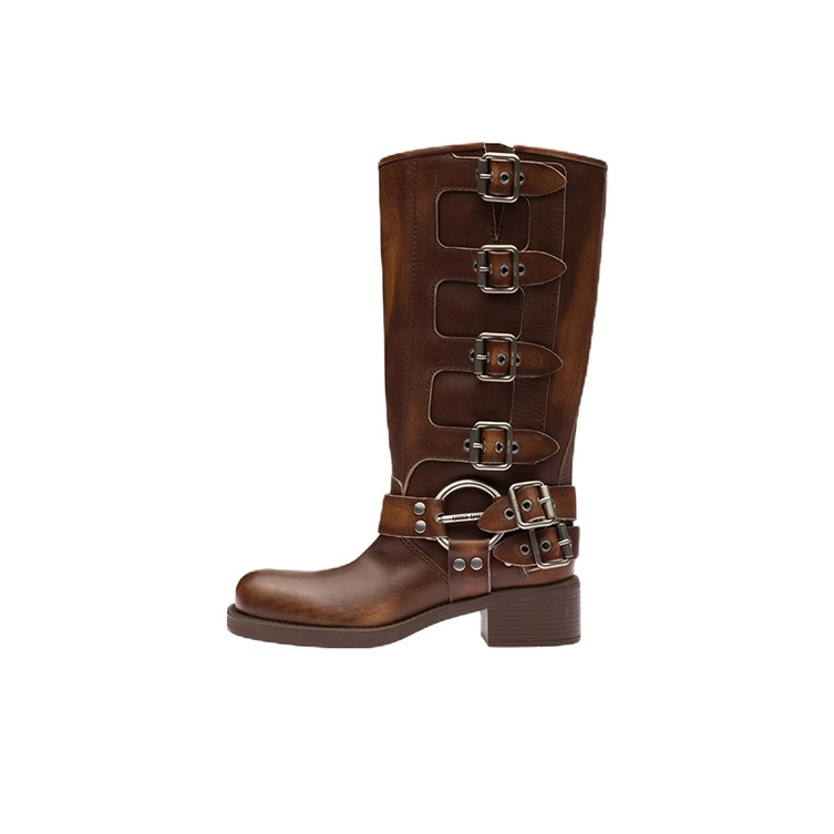 Miu Miu Moto Boots | Black | FARFETCH