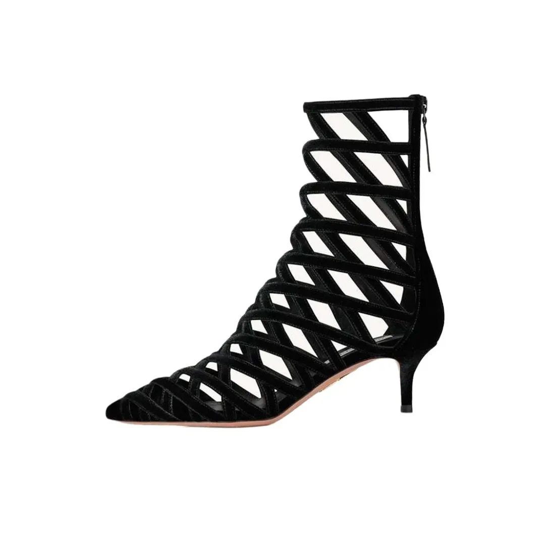 AQUAZZURA Ankle Boots Women's Black