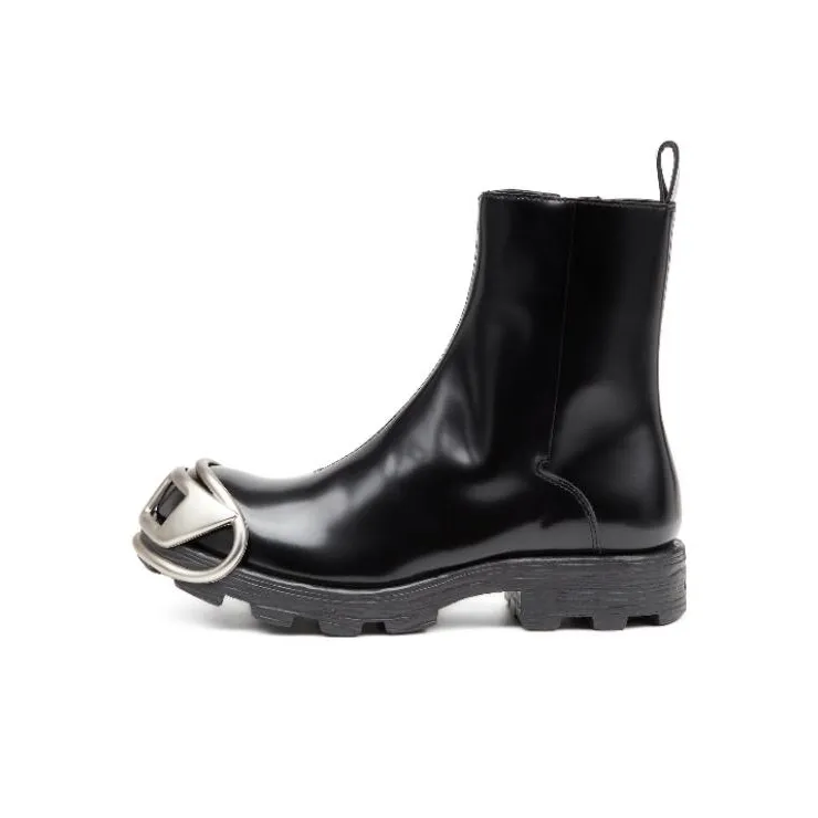 DIESEL D Hammer Zip D Denim Ankle Boots