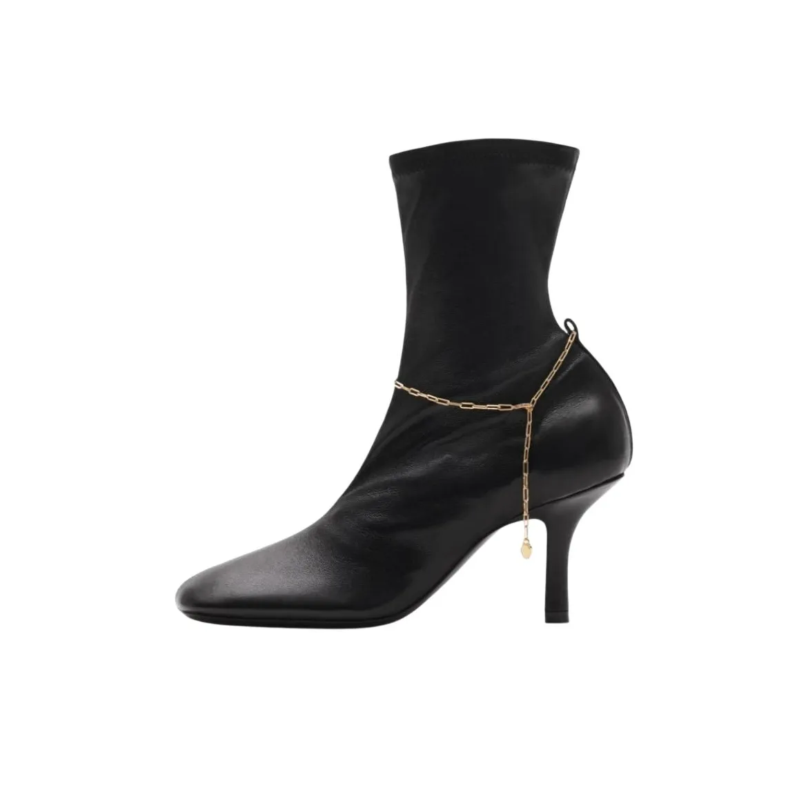 Burberry Slinky Legging Ankle Boots 7.5cm Women's Black