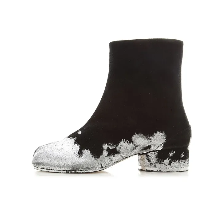 Maison Margiela Ankle Trek boots 3.5cm Women's Black White
