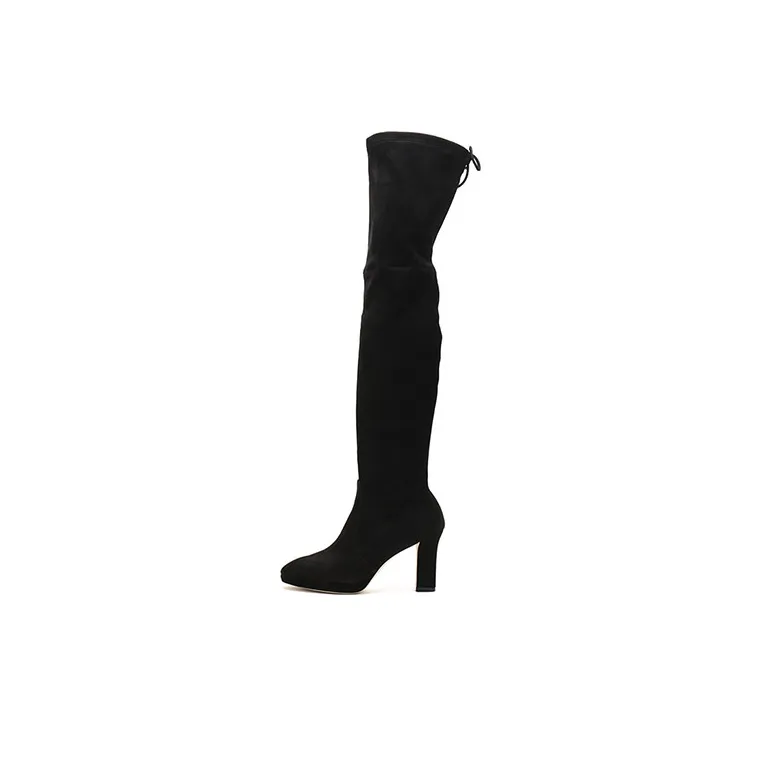 stuart weitzman 100mm Suede Thigh high Boots