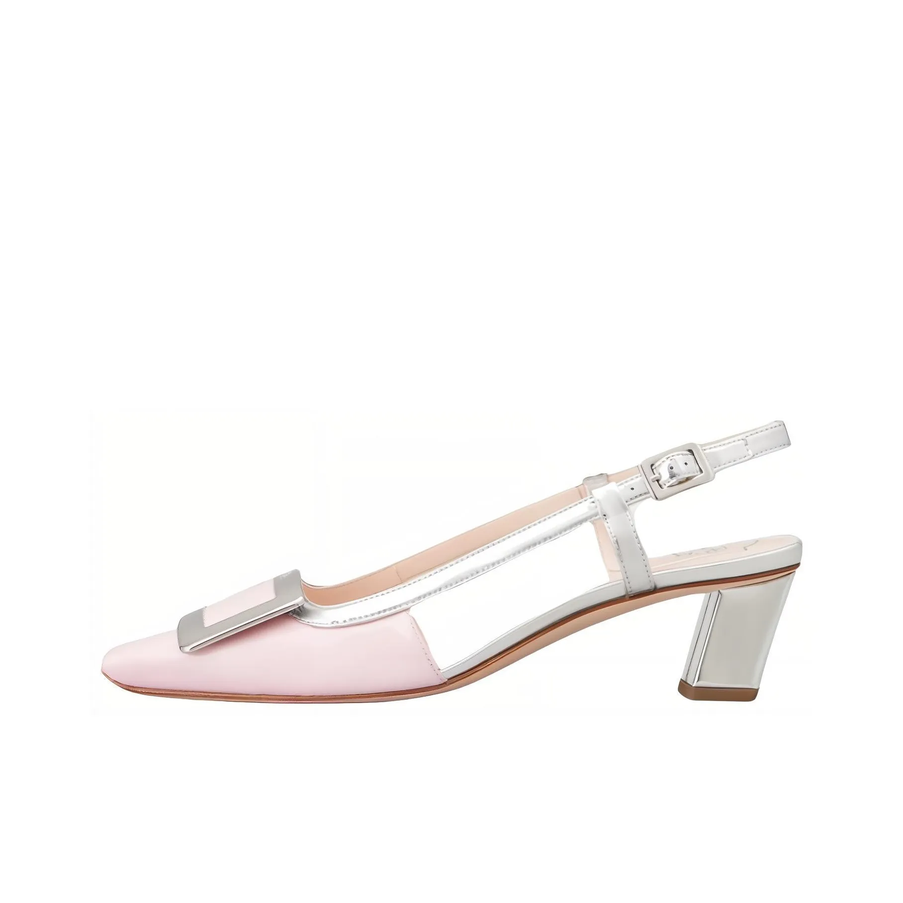 Roger Vivier Color-Block Slingback Pumps