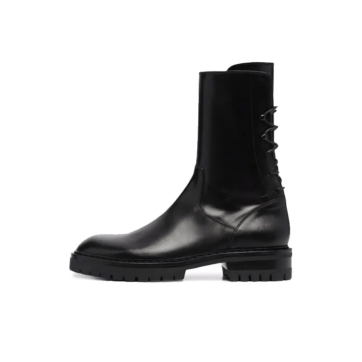 Ann Demeulemeester Ankle Boots 4cm Men's Black