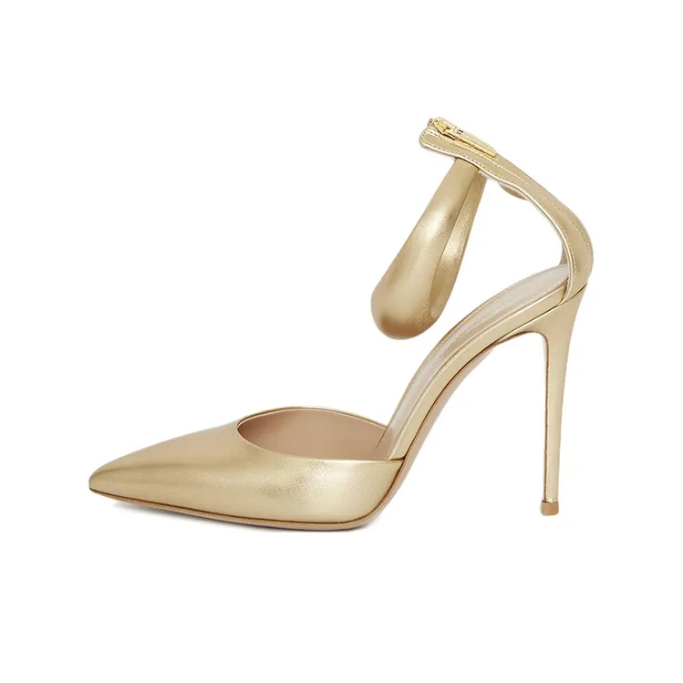 GIANVITO ROSSI Bijoux 105mm Padded-strap Pumps