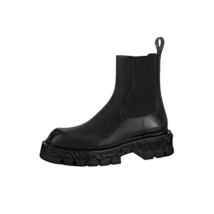 LOUIS VUITTON Lv Baroque Chelsea Boots 'Black'