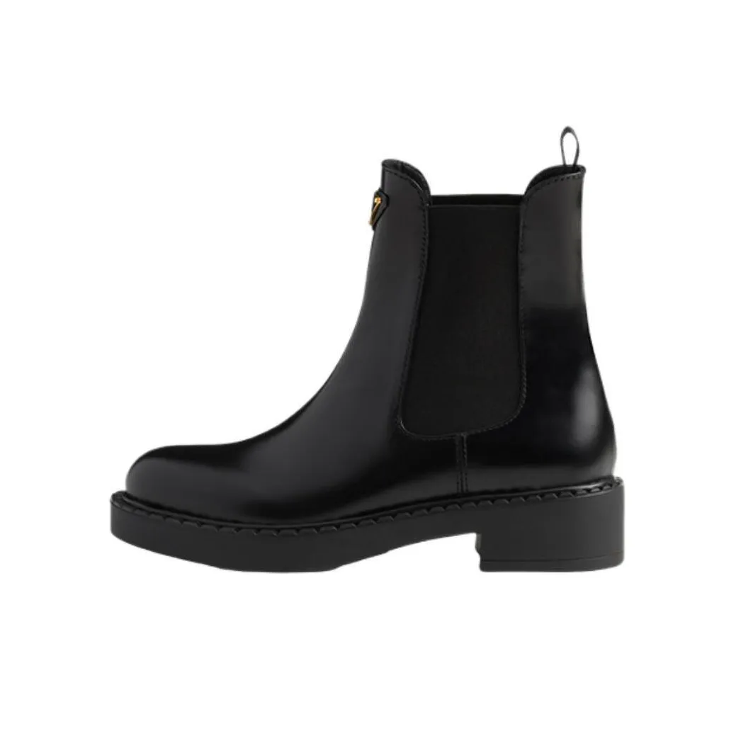 PRADA Chelsea Boots 5cm Women's Black