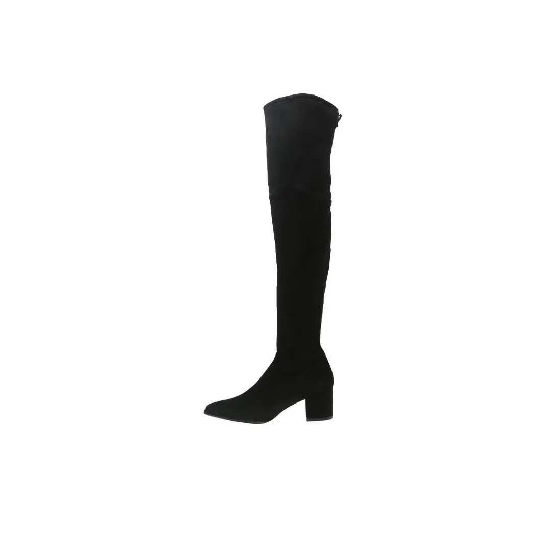 Stuart Weitzman/SW Knee high Boots 6cm Women's Black