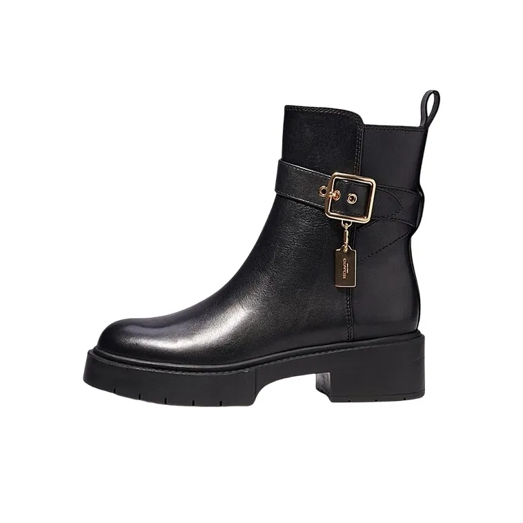 COACH Lacey Ankle Boots Women's Black