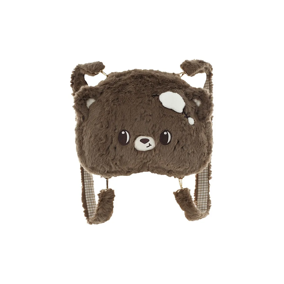 RIZHI STORE Плюшевый медвежонок рюкзак унисекс многоцветный