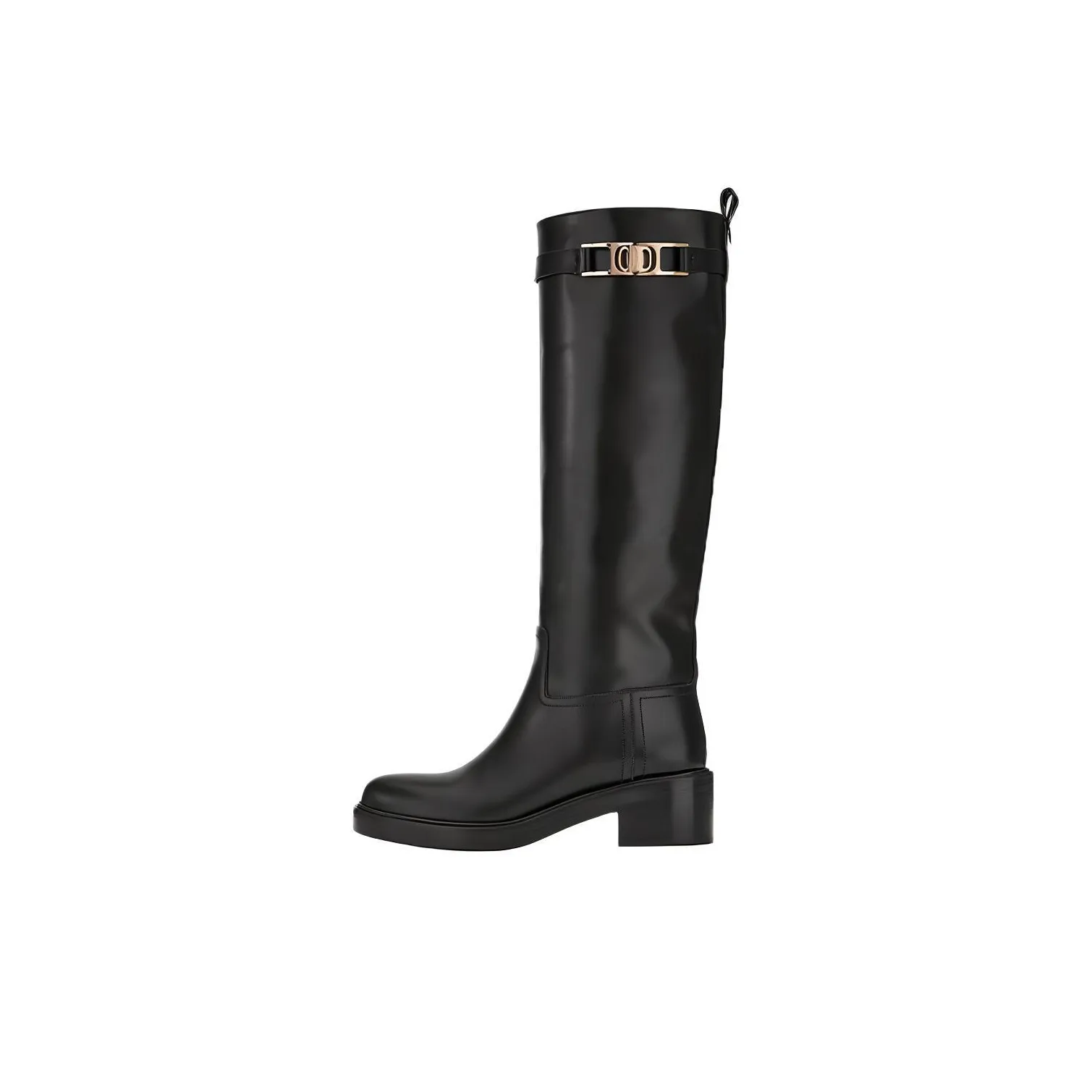 FERRAGAMO Gancini 55mm Knee Boots