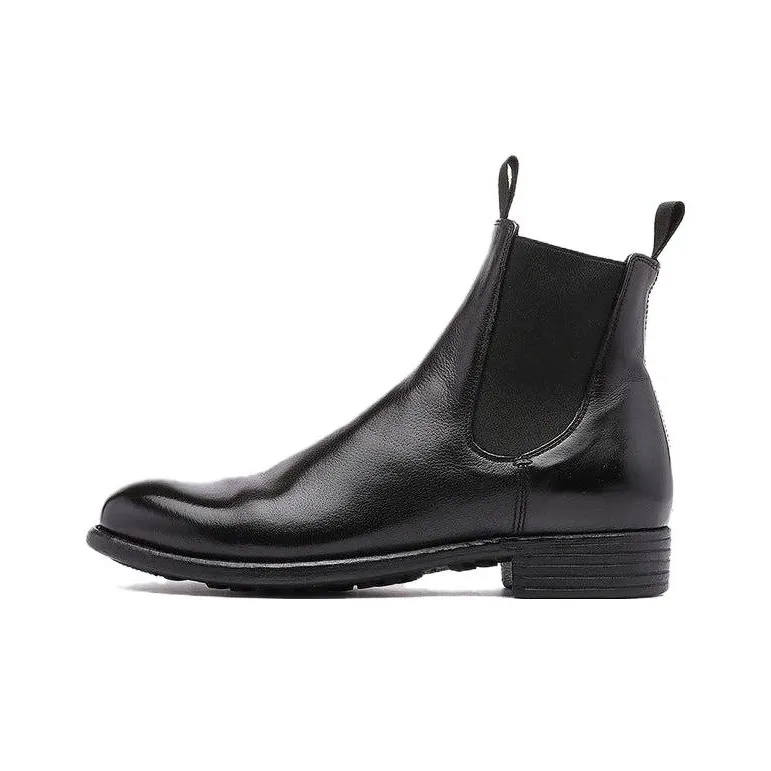 Officine Creative Short Chelsea Boots Women's Black