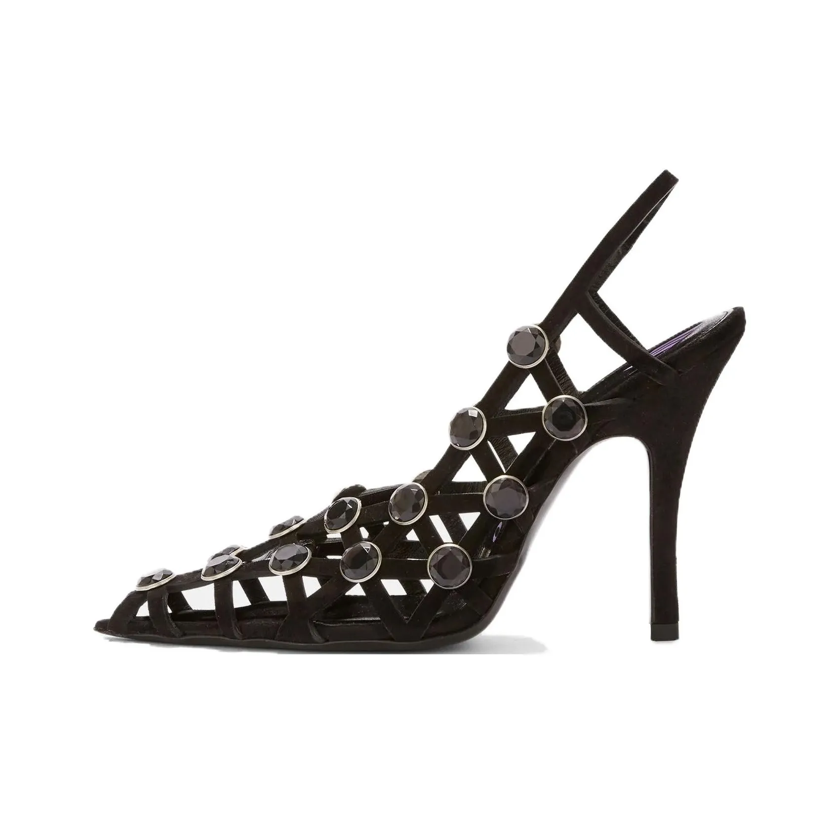 The Attico Узкий каблук Высокие каблуки 10,5 см Женские Черный