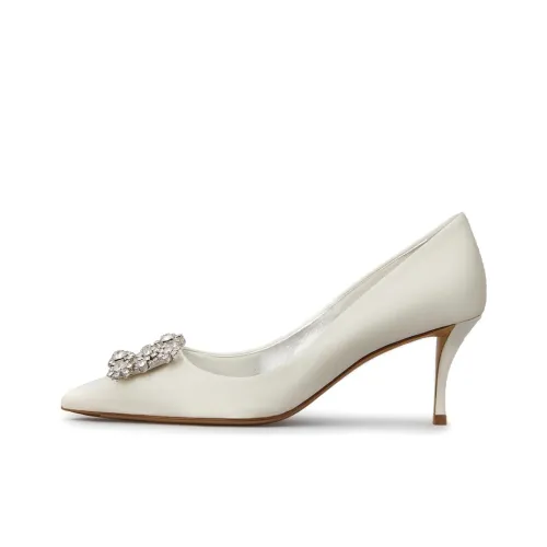 Roger Vivier Flower Strass Высокие каблуки Женские