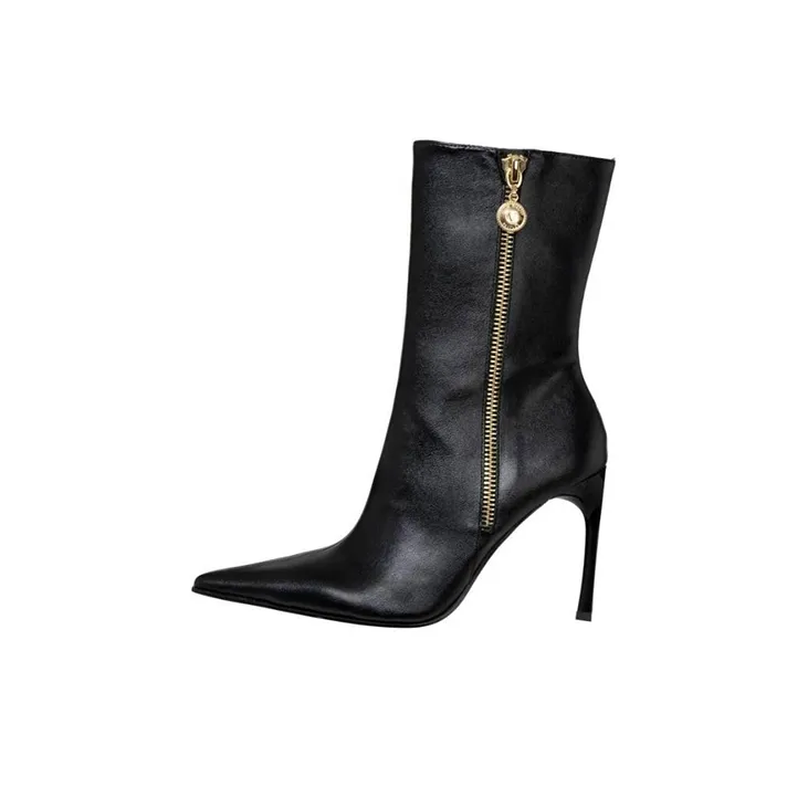 VERSACE JEANS Couture Ankle Boots Women's Black