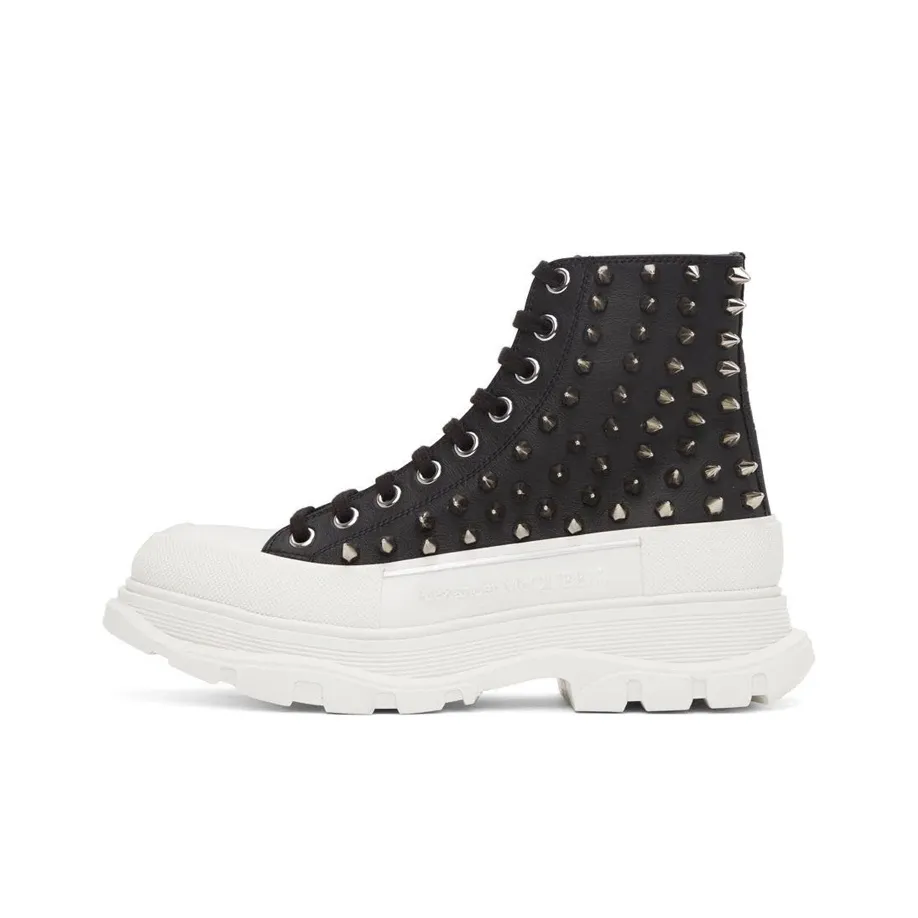 Alexander McQueen Tread Slick Platform Shoes Women's Black