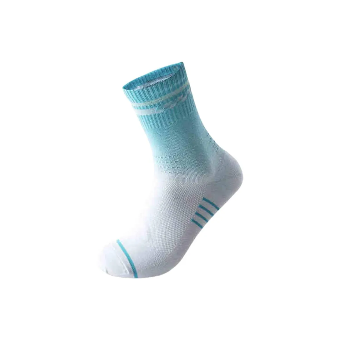 Anta Running Collection Running Socks Unisex 1 Pack Ocean Green