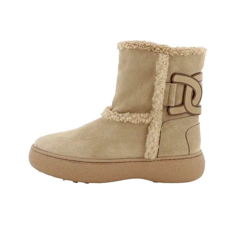 TOD'S Kate Logo Patch Ankle menos Boots Women's