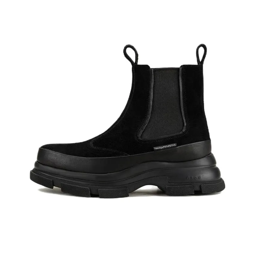 Both Gao Eva Short Chelsea Boots 6.5cm Women's Black