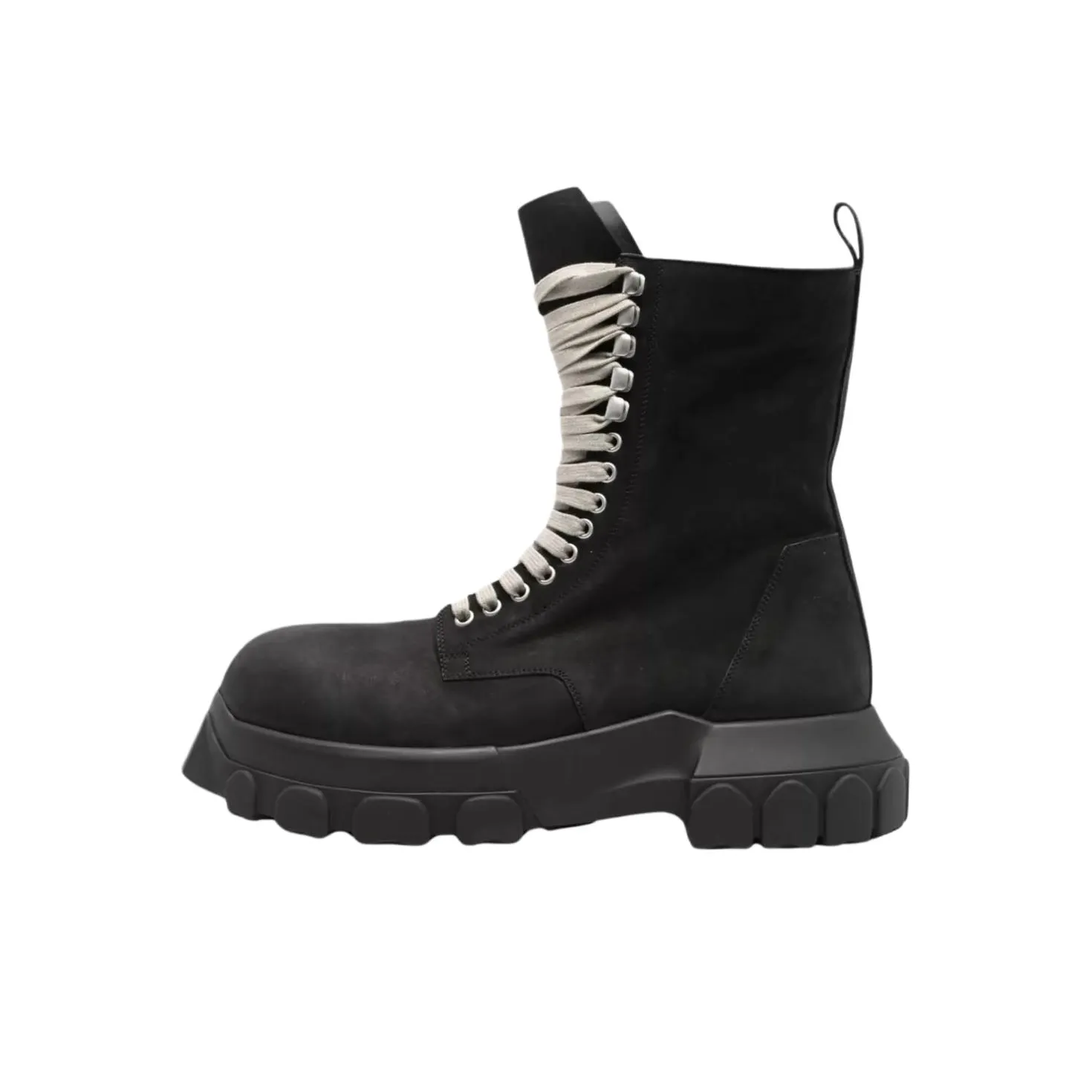RICK OWENS/RO Army Ankle Boots cap Men's Black