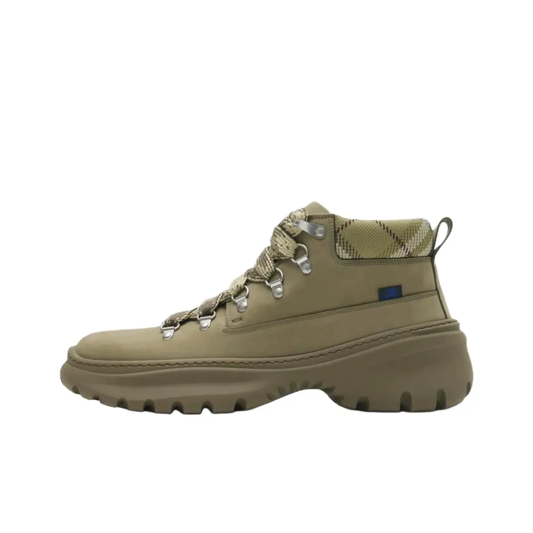 Burberry Outdoor Boots Men's Green