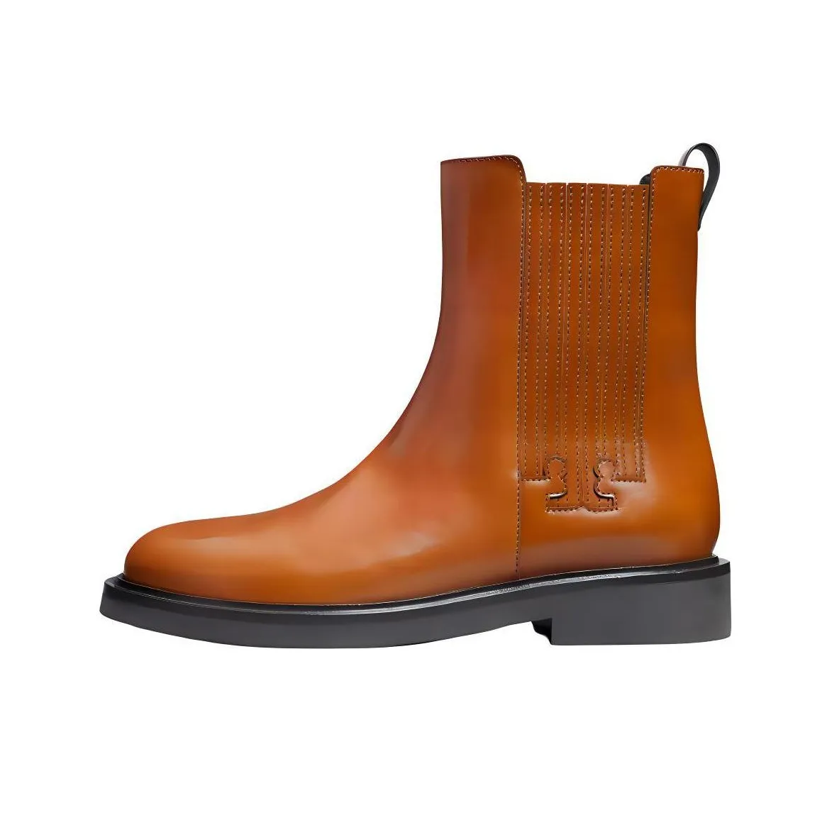 TORY BURCH T Gore Short Chelsea Boots Women's Brown