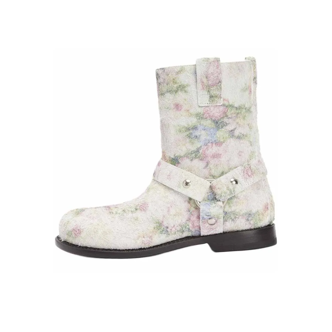 LOEWE Campo Ankle Boots 3cm Women's Multicolor