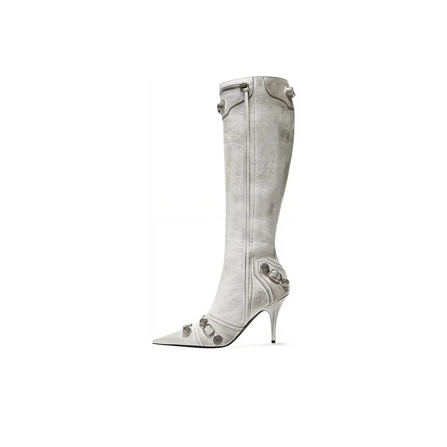 Balenciaga Cagole Point-toe Boots