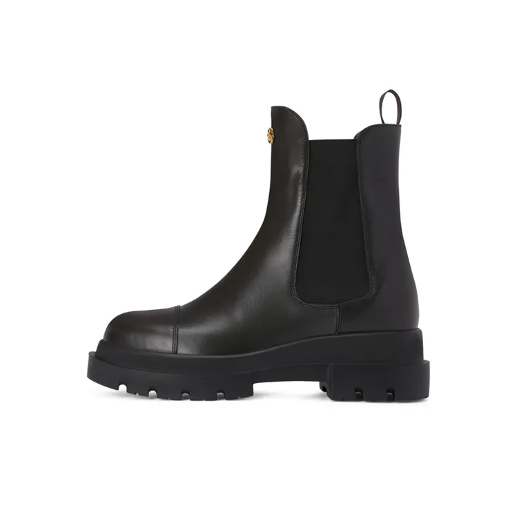 Giuseppe Zanotti Tankie Beatle Logo plaque Boots Women's