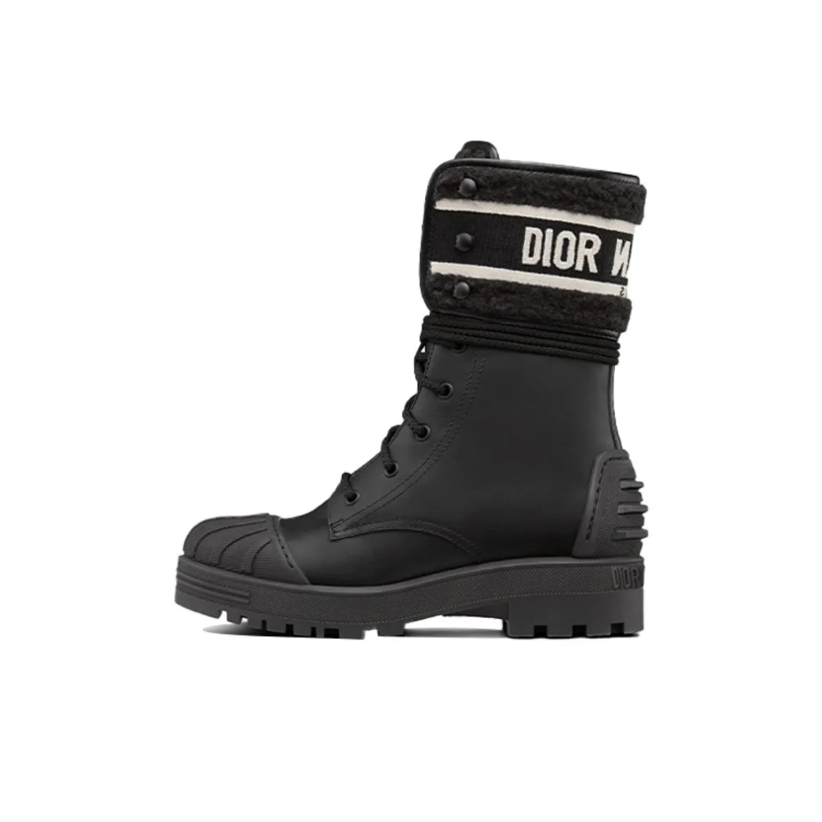 DIOR D Major Crew Mid Calf Boots Women's Black