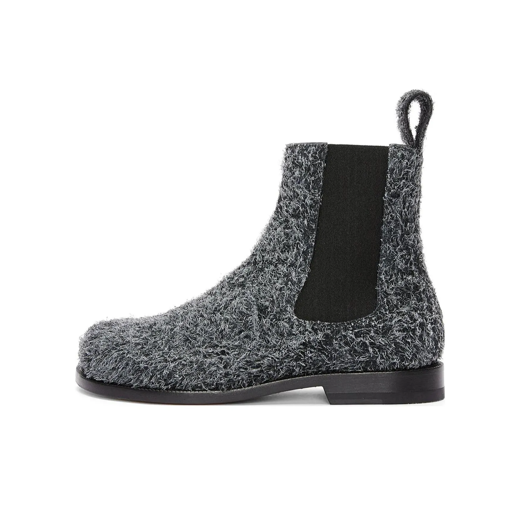 LOEWE Campo Short Chelsea Boots 1.5cm Women's Carbon