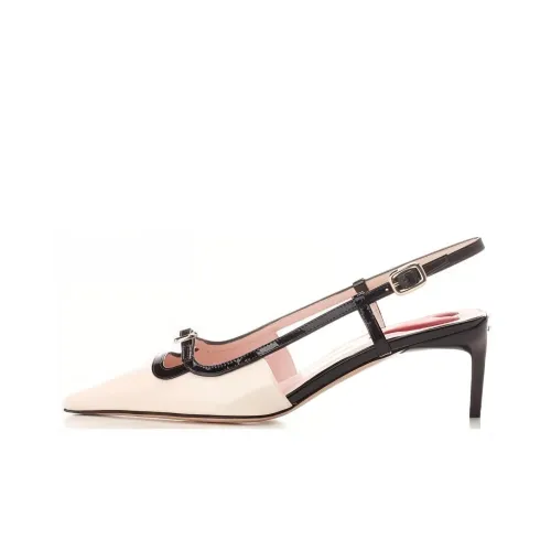 Roger Vivier Высокие каблуки Черно-белая панда Женские