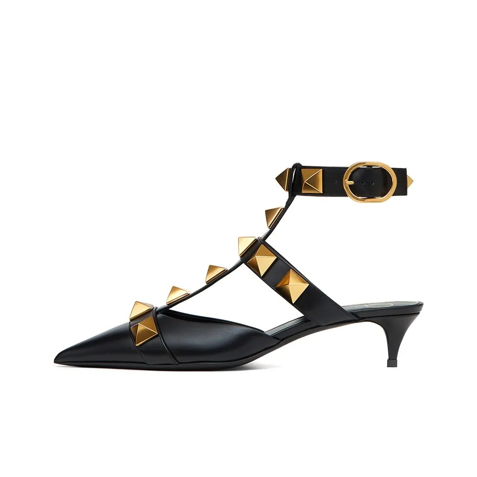 Valentino Garavani Roman Stud Pointed Toe Pumps