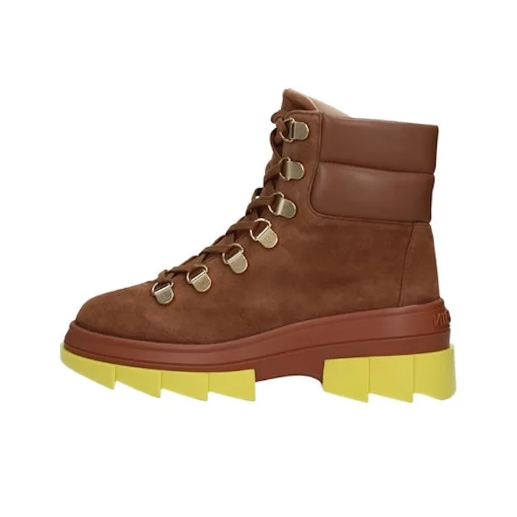 stuart weitzman Noho Hiker Lace-up Boots