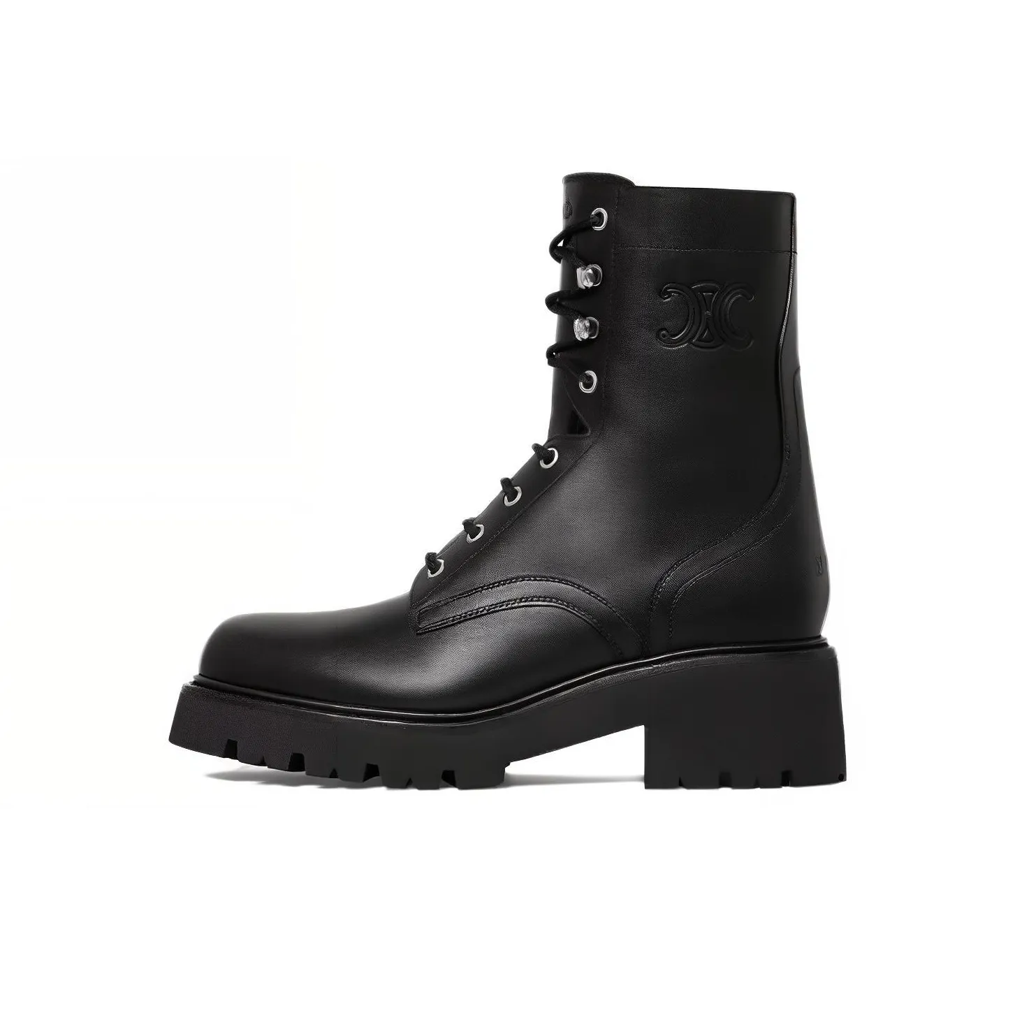 CELINE Crew Martin Boot 4.5cm Women's Black