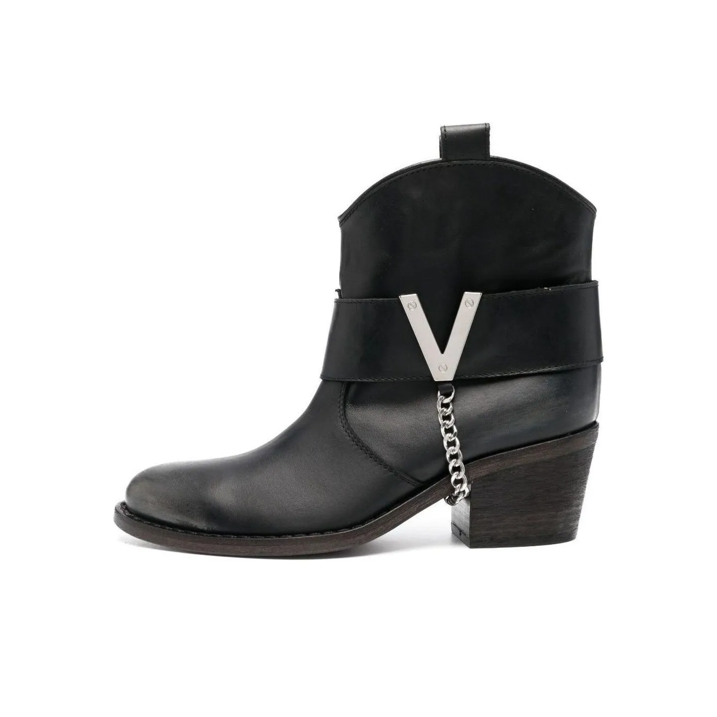 Via Roma 15 70mm Leather Ankle Boots