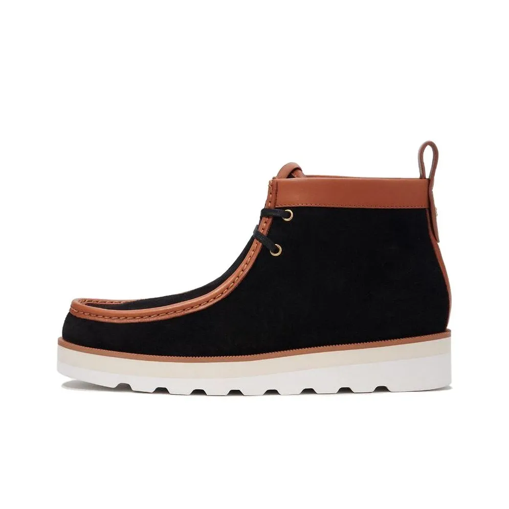 COACH Ankle Boots Men's Black Brown White