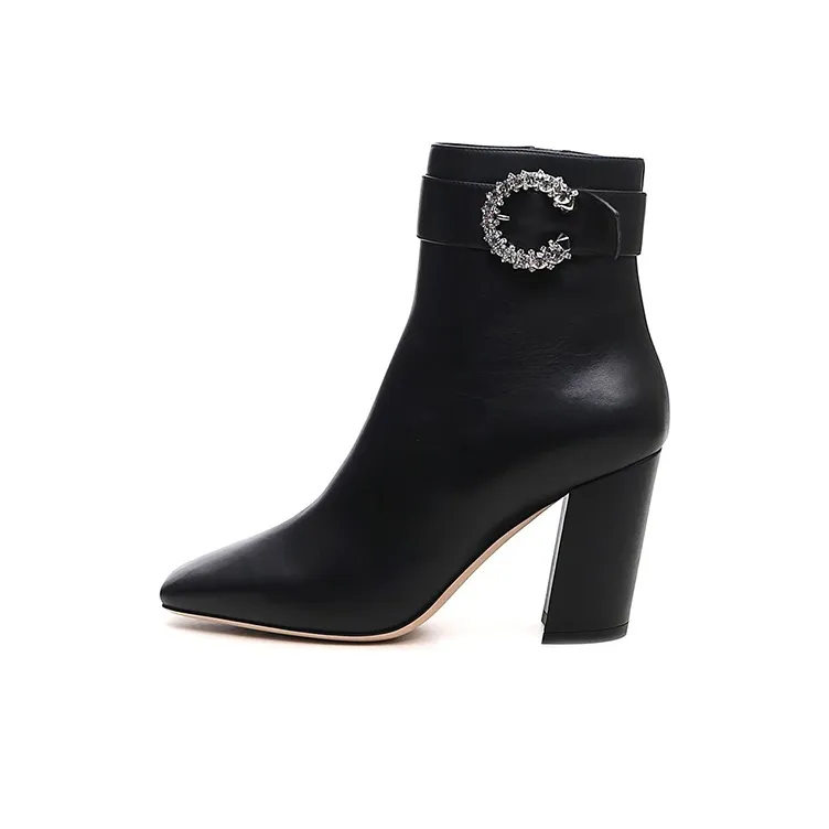 Jimmy Choo Myan Ankle Boots 9cm Women's Black