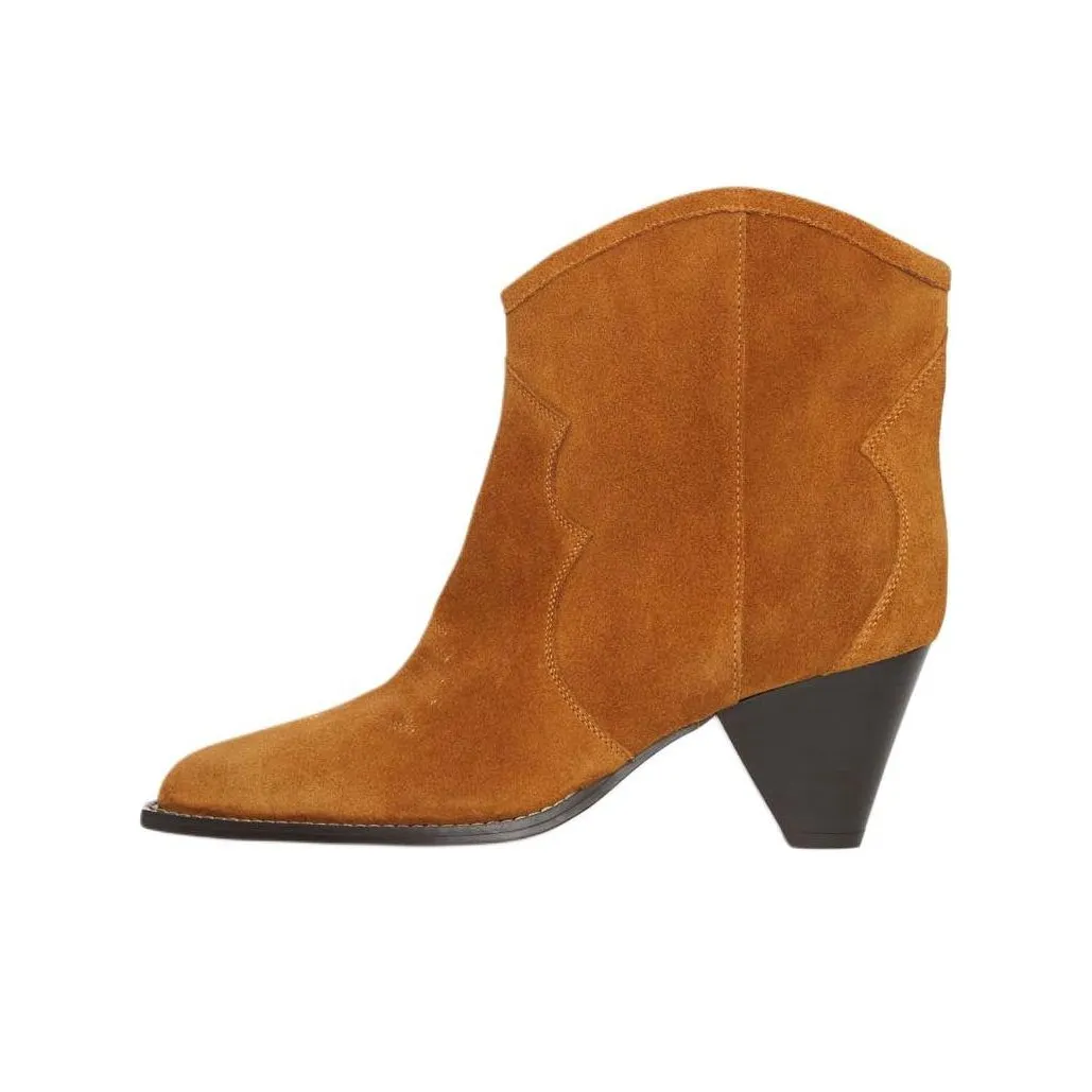 ISABEL MARANT Darizo Ankle Boots 6cm Women's Brown