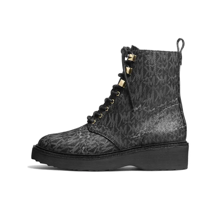 Michael Michael Kors Monogram-pattern Ankle Boots