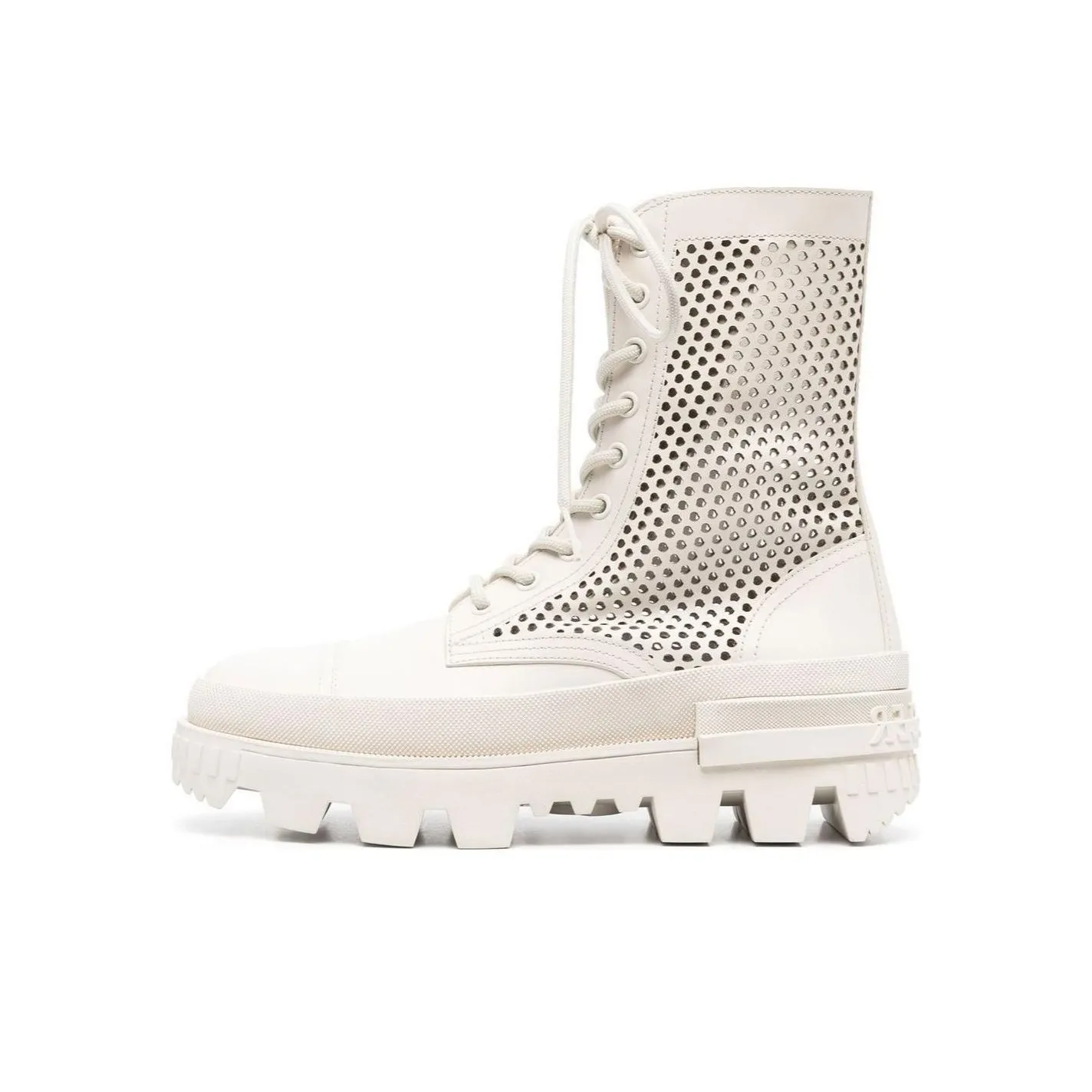 Moncler Perforated Lace-up Boots