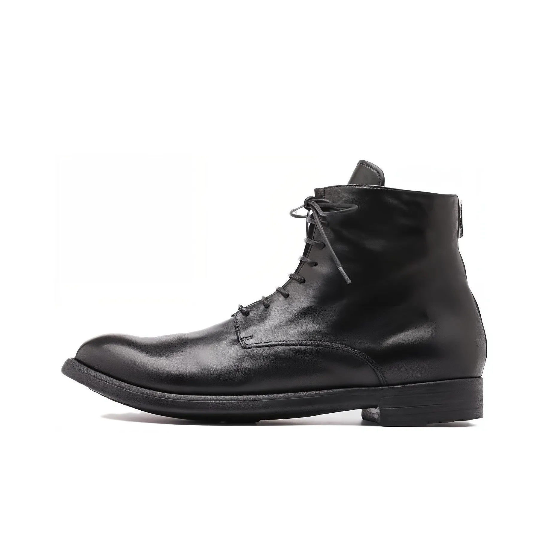 Officine Creative Flat Lace-up Boots
